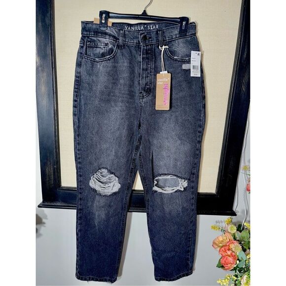 Vanilla Star 90s Straight Leg Jeans - Size 11 NWT - Picture 4 of 9
